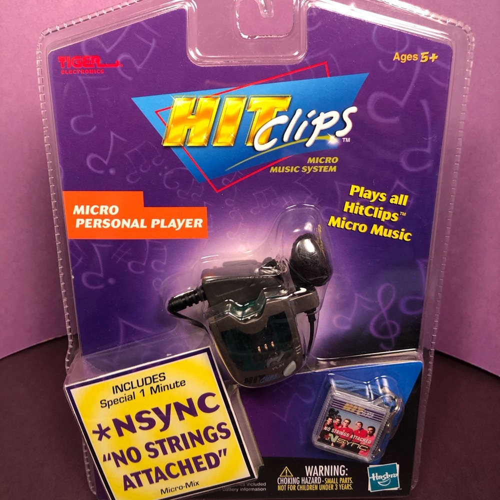 Micro HitClip Personal Player No Strings Attached NSYNC new sealed